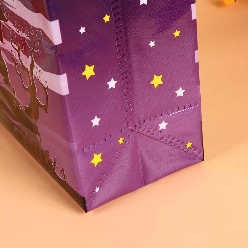 Witch Halloween Non-woven Bag Handbag Halloween Gift Bag Cute Halloween Tote Bag  Girl