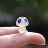 5 szt. Mini Świecące Grzybki Dekoracja Domu Ozdoby do Mchu Krajobrazowego Świecące Ozdoby Doniczkowe Miniaturowy Ogrodnictwo Bajkowy Ogród