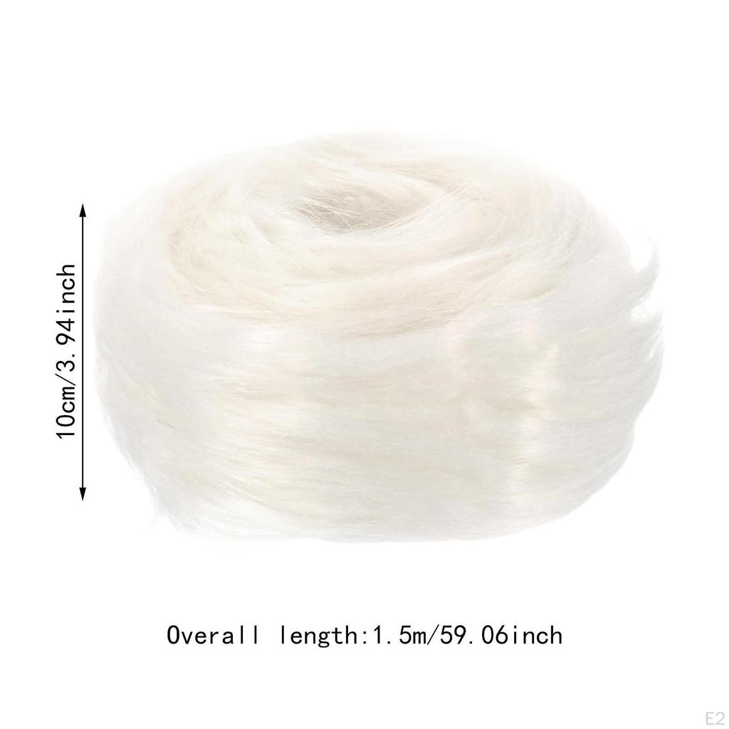 Artificial Fur Fabric Cloth Patches Costume Soft Pre-cut Strips Furry for