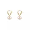 2025 Silver Needle Zircon Pearl Earrings: French Retro Light Luxury Studs for Women