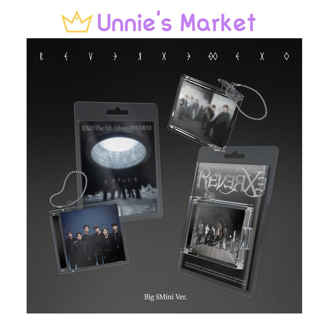 (Большая SMini Вер.) EXO [REVERXE] 8-й альбом + Бесплатный подарок Random ver. 1EA (CD X)