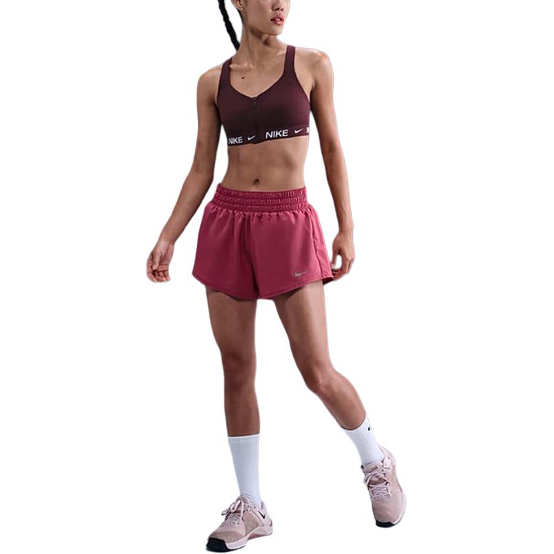 

Nike Fashionable Comfortable Front Zipper Tank Sports Bra Women underwear HQ2752-652 S