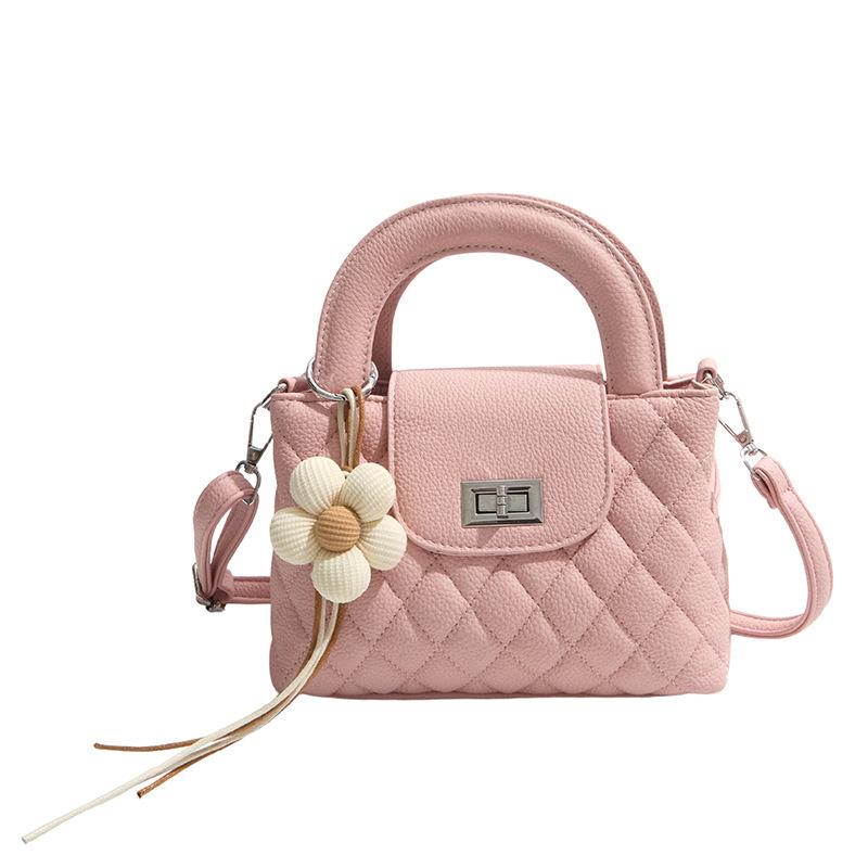Nischen-Diamanttasche Damen neue Mode vielseitige Handtasche lässiger Trend kleine quadratische Tasche Umhängetasche