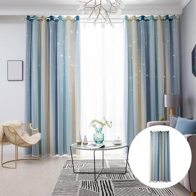 Curtain Extra Long Grommet Public Divider Sun Blocking Drape Living Room Bedroom