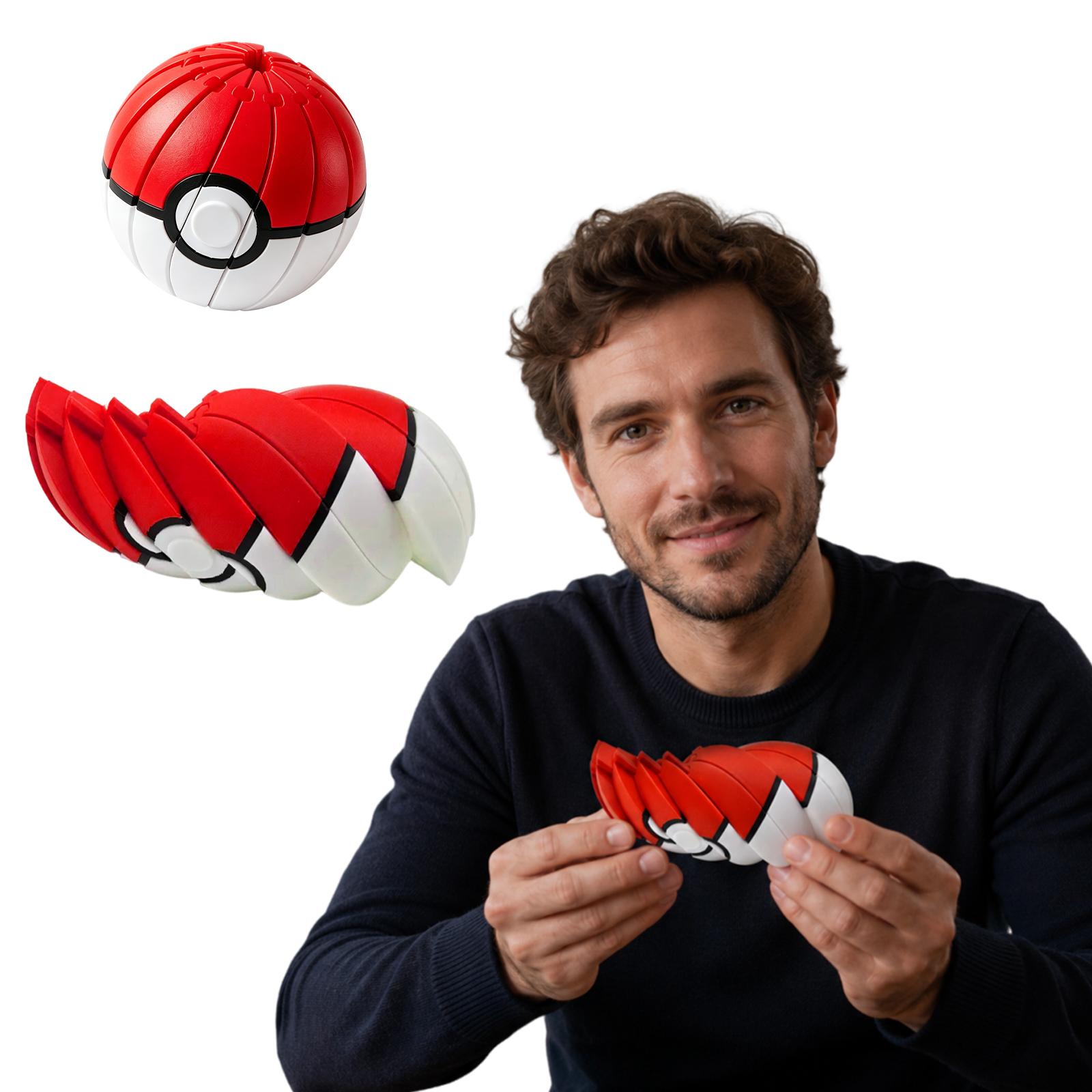 3D Printed Sliding Stress Ball - Toy, Novelty Puzzle Ball for Stress One Size