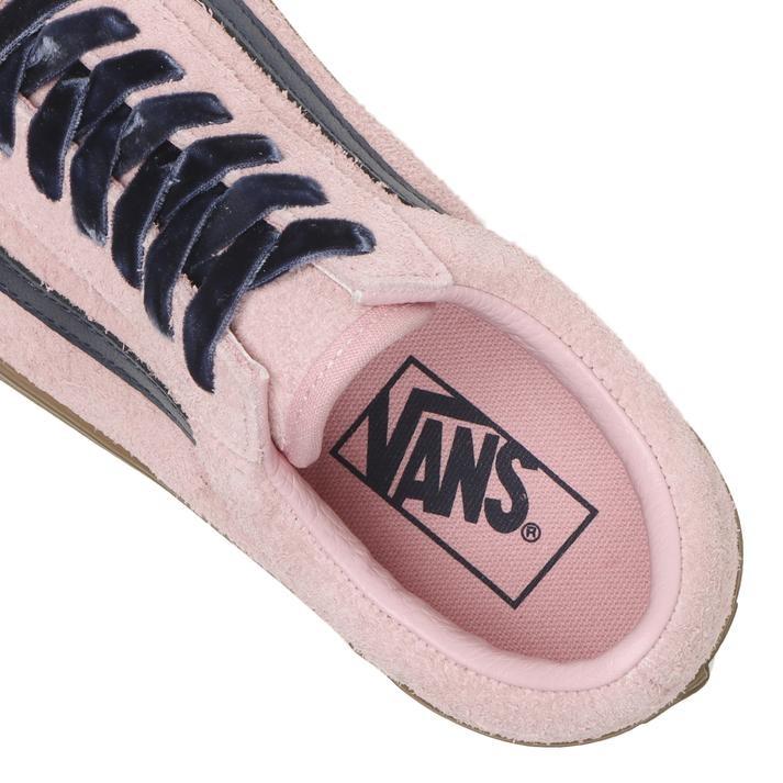 VN000E9TBIZ Vans Old Skool Raues Wildleder Rosa Marineblau (Herren)