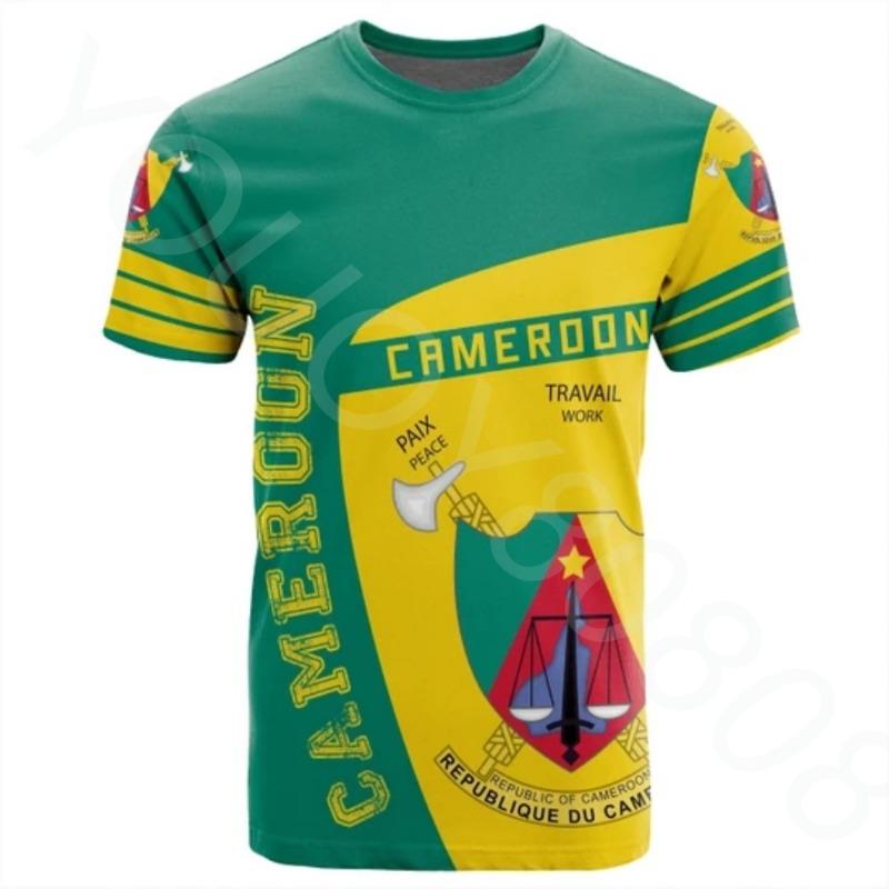 Men's Round Neck Short Sleeve Shirts 3D Print Ethnic African Clothing Summer New Hot Sale T Shirts 2022