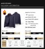 Live Broadcast Versatile Men's Jacket: Stand Collar Coat for Spring, Autumn, Winter - Suitable for Middle-aged and Young Men, Loose Fit.