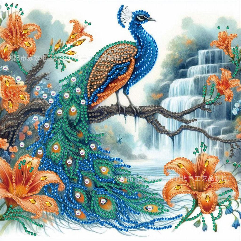 DIY Spezialförmiges Diamantmalerei-Set für Schlafzimmer-, Arbeitszimmer- oder Wohnzimmerdekoration