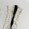 Aurora Polka Dot Jacquard Silky Slimming Stockings for Women, Summer Tights