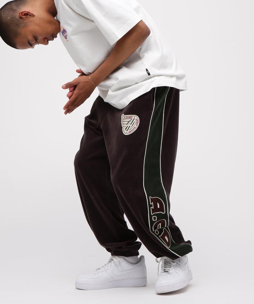 AVIREX VELOUR PANTS A.C.D M 140 green 783-5210022