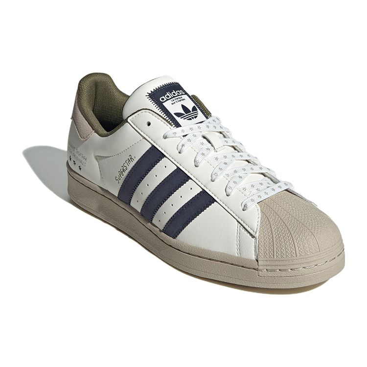 Adidas Yu Nagaba x Superstar Always Together Unisex Sneakers Cream Off-White Shadow-Navy IG3852