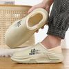 New Winter Men's Warm Slippers Cotton Slippers Outdoor Indoor Warm Shoes Waterproof Men Women Home Bedroom Plush Warm Slippers
