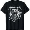 IDestiner Metallicat - Lustiges Katzen-T-Shirt