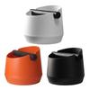 High Capacity Coffee Grounds Bin Thickened Plastic Construction Anti Tip Base Quiet Operation Kitchen Accessories