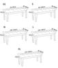 1 Set Solid Colour Pineapple Checkered Home Fabric Bench Cover Non-Slip Full Wrap Elastic Bench Cover Bench Cover
