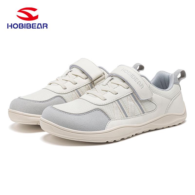 Happy Bear Kids' Velcro Wide Last Breathable Training Shoes for Boys & Girls - Spring & Autumn Casual Sports.