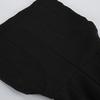 1116 Summer Retro Black Sexy Niche Tube Top Irregular Suspender Lace See-through Skirt Casual Suit