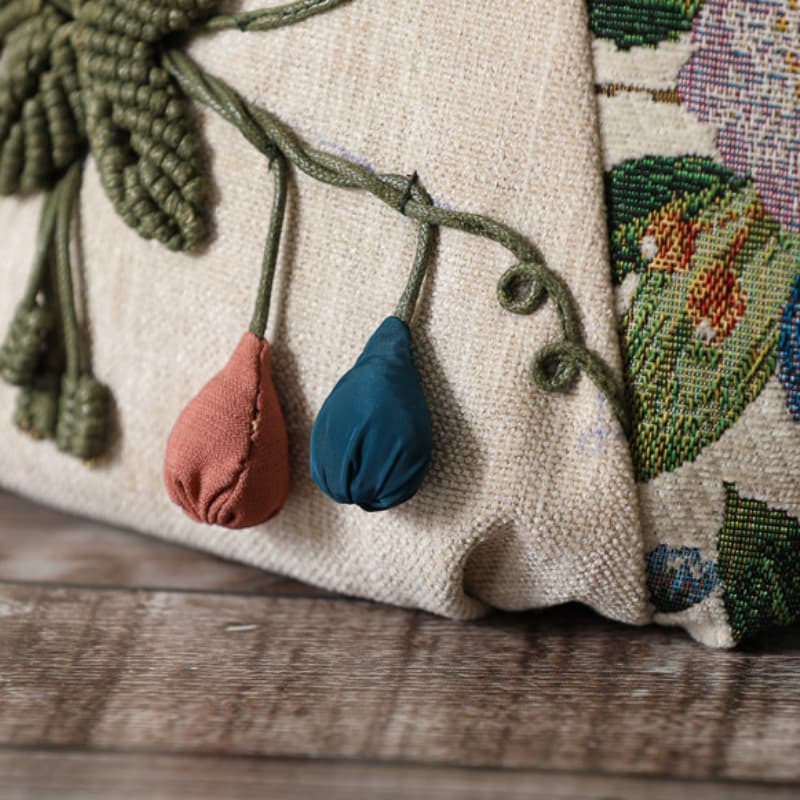 Bohemian Handmade Flower Handbag