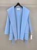 Dalian NSS Autumn/Winter Women's Hooded Loose Fit Double-Sided Cashmere Wool Coat