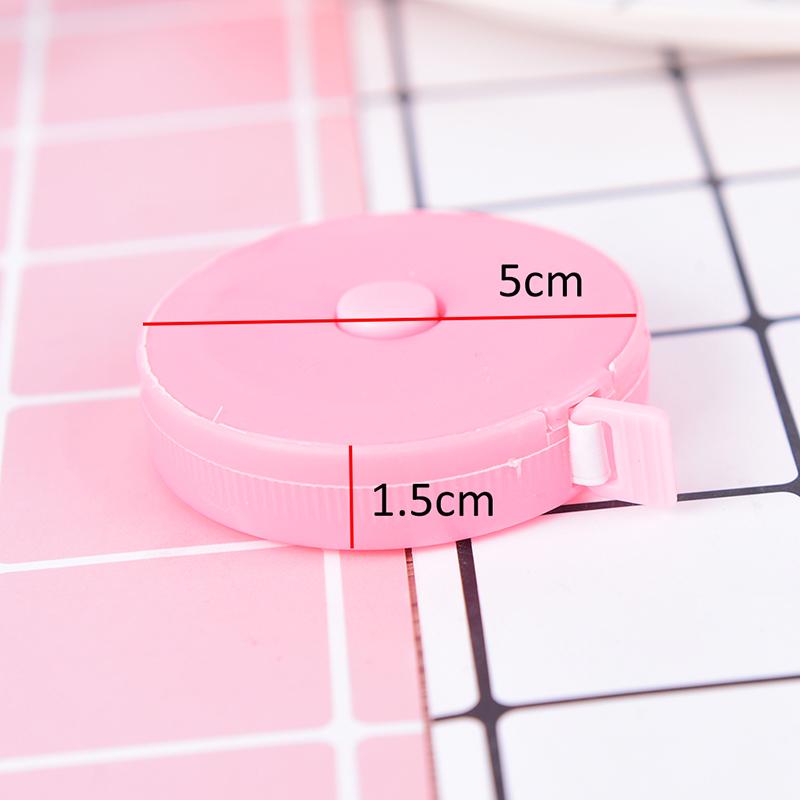 Geri Çekilebilir Vücut Ölçüm Cetveli Dikiş Kumaş Terzi Mezura Yumuşak