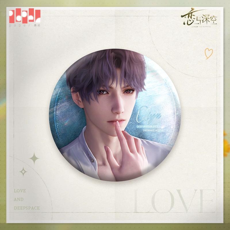 

Sunsyea Love and Deepspace Official Merch Original MGYZC Series Badge Acrylic Stand Qi Yu Li Shen Shen Xinghui