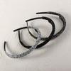 Make Up Rhinestone Headband Plastic  Hair Hoop Fashion Hairband  Non-slip