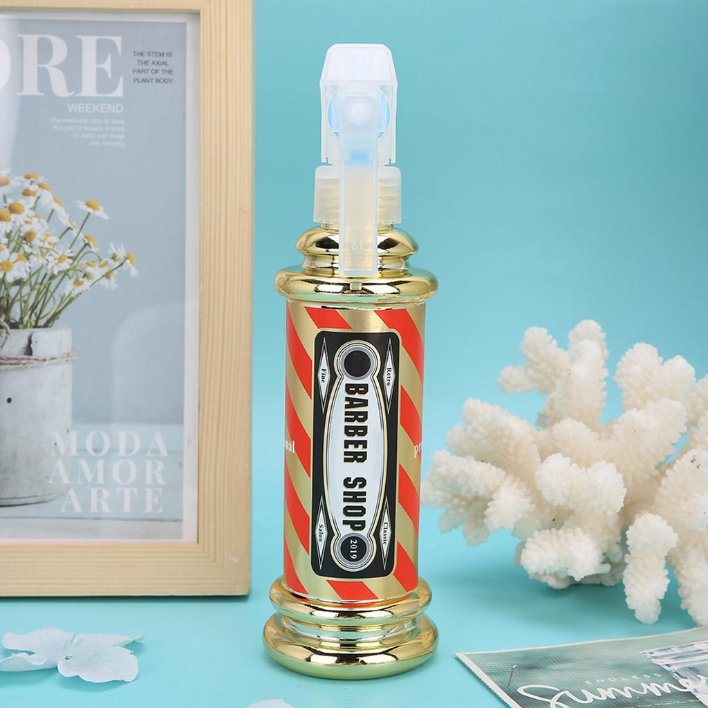 Hairdressing Spray Bottle Salon Barber Shop Hair Styling Water Spray Kettle 150mlGold