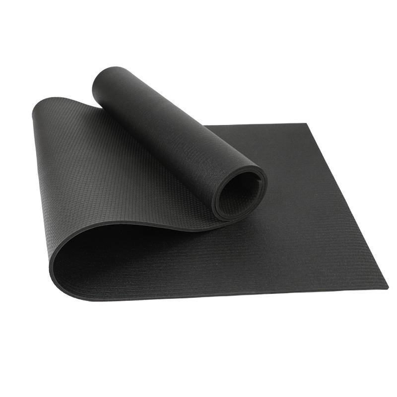 Extra Large PVC Yoga Mat Men - Thick 6mm Non-Slip Exercise High Density Quiet Workout Home Gym