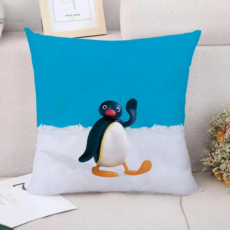 Dekorativní povlak na polštář Pingu x Povlaky na polštáře pro manželskou postel Potahy na polštáře na pohovku Povlak na polštář x Povlaky na polštáře