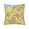 Horror Game M-Mogekos C-Castleds Pillow Case  Soft Pillow Cover Vintage Pillowcases For Sofa Couch Bed Living Room