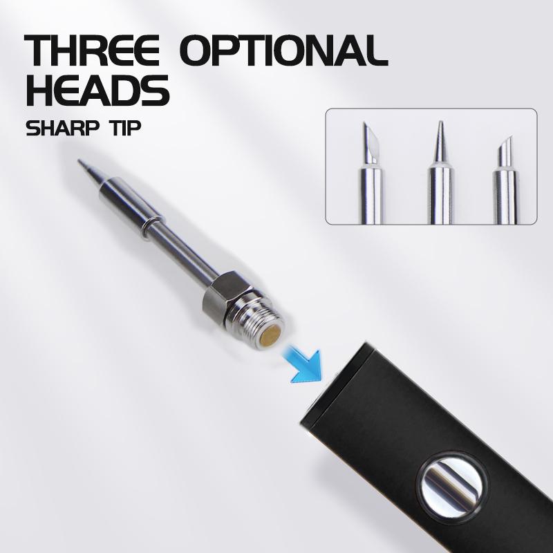 Portable Mini Digital Display Soldering Iron, USB-C Charging, DIY Tool, Three  Voltages, Available In 6 Colors For Sele