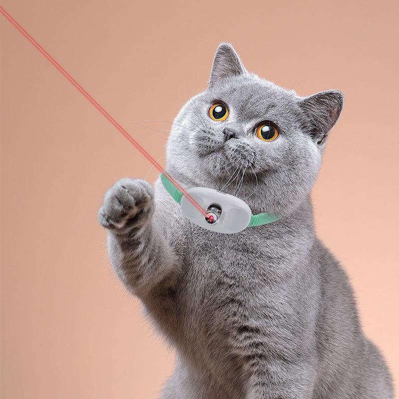 Laser Cat Teasing Collar, Pet Supplies, Cat Toys, Boring Cat Teasing Sticks, Cat Toys