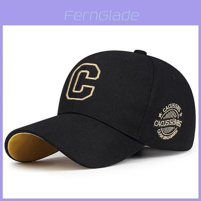 Modische Baseballkappe für alle Jahreszeiten für Damen und Herren mit stilvollem gesticktem Buchstaben-Design
