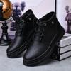 Fashion Men Boots Leather Tooling Shoes Classics Men's Winter Boot Leisure Work Shoes Retro Style Casual Footwear Zapatillas Para Hombre