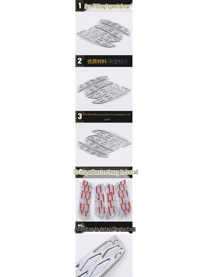 Lifan X50 (2011-2013) Electroplated Front Fog Light Trim Sticker