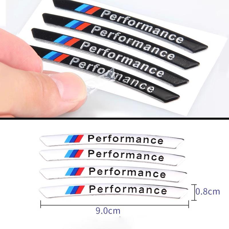 BERV3 Car Wheel Hub Aluminum Alloy Sticker Decorative Accessories For BMW X1 X2 X3 X5 X4 X6 X7 iX3 F20 F10 F07 E70 E46 E90 E92 E