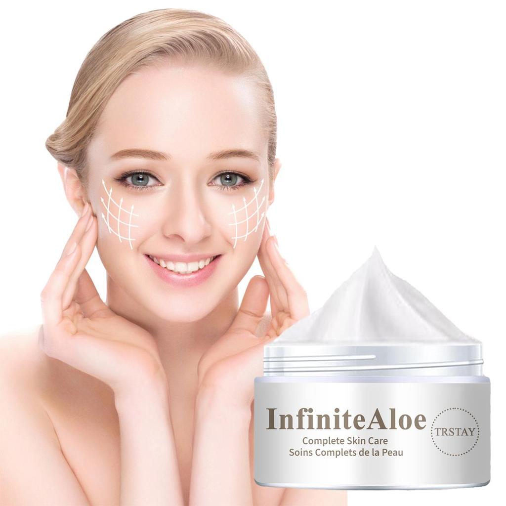 Die Anti-Falten-Creme ist sanft und nicht reizend, glättet Falten, hellt feine Linien auf und hinterlässt eine weiche und verfeinerte Haut.