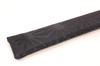 Matsumi Kogeisha fan hemp leaf Japanese-made case, jacquard, pattern, black, 23.5cm