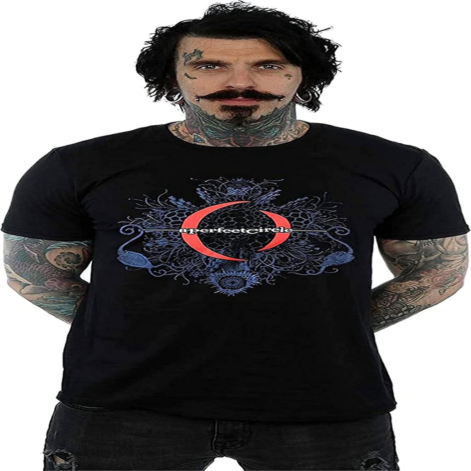 Cult A Perfect Circle Men s Mandala Logo T-Shirt Black 3XL чёрный