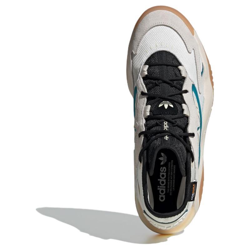 adidas Originals Streetball Anti-Slip Wear-Resistant Low-Top Casual Shoes Unisex White Black Sneakers JI2544