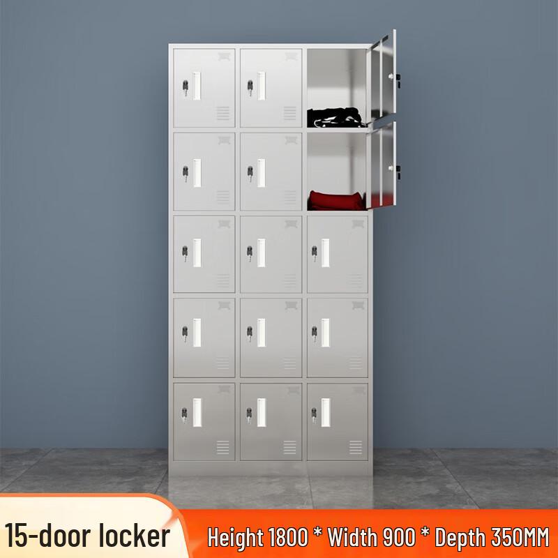 Taisite 24-Door Stainless Steel Employee Locker