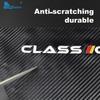 Leather Carbon Fiber Style Car Door Sticker for Mercedes Benz W213 W205 GLC X253 Anti Dirty Anti Kick Pad Protection Accessories