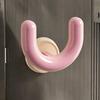 Slippers Storage Rack Wall Mount Suction Cup Drying Rack U Shape Slipper Holder for Bathroom Kitchen