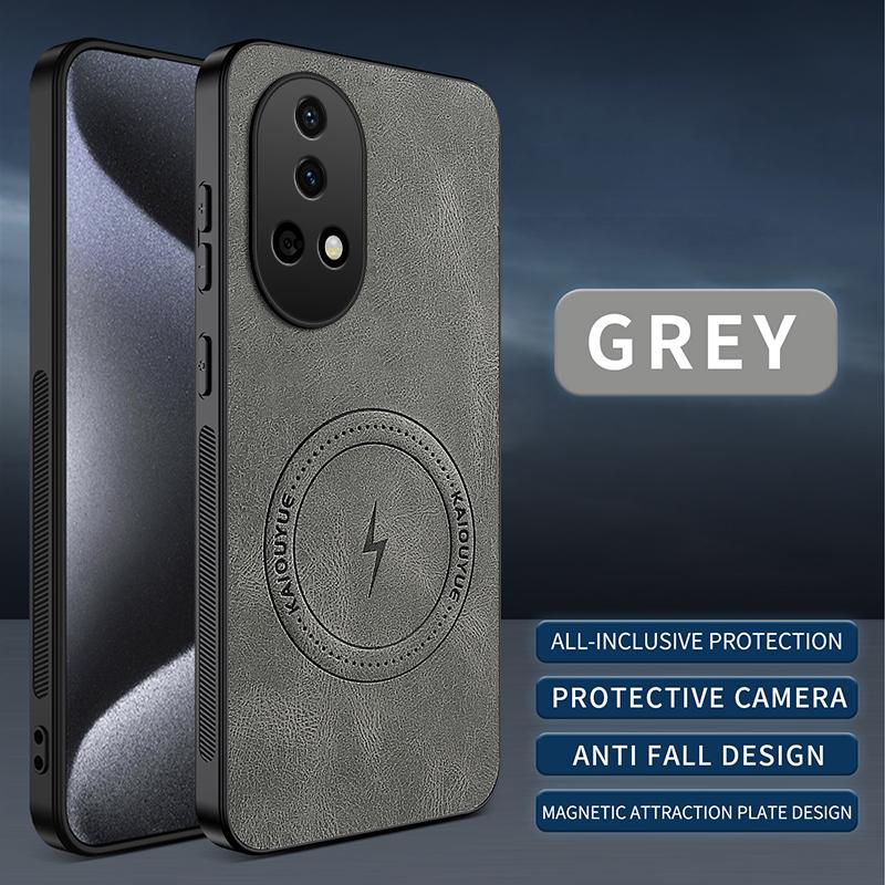 For Huawei Mate 80 Pro Max/Mate 80 Pro Case Simple Stylish Magnetic Suction Luxury PU Leather Skin-friendly Anti-drop Back Cover