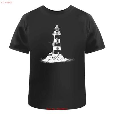 Lighthouse T Shirt 100 Cotton S 2XL TA040198 Vintage Washed Designer Clothes Casual Fashion Slightly Top For Everyday Wear