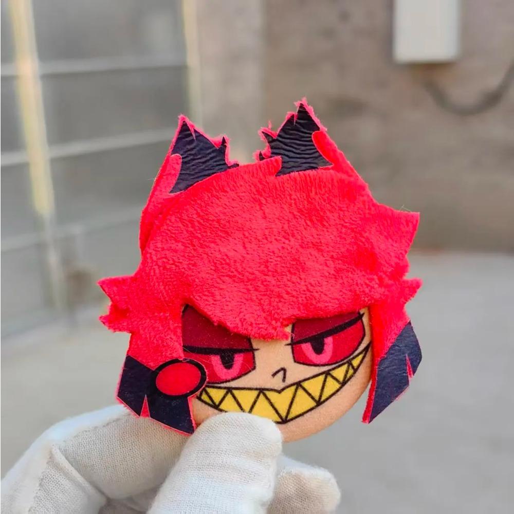 

Hazbin Hotel Merchandise Alastor Badge Collectible Goods Lapel Pin Anime Fan-Made Emblem Name Badge Display Ornament