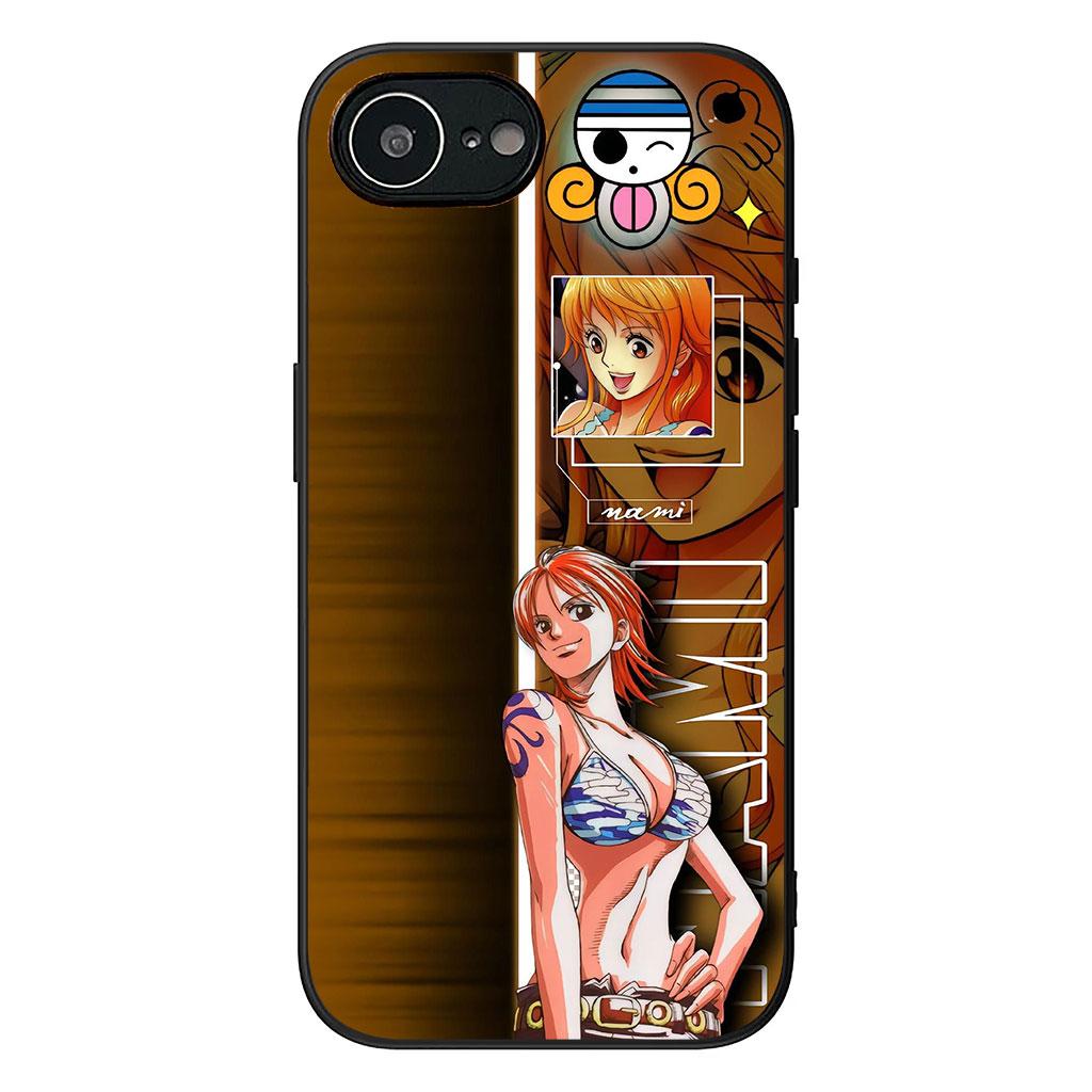 Nami Luffy Roronoa Zoro One Pieces Phone Cover for Apple iPhone 17 16 11 Pro XS Max XR 6 7 8 Plus 16E SE 2020 Air 5 SE2 Case