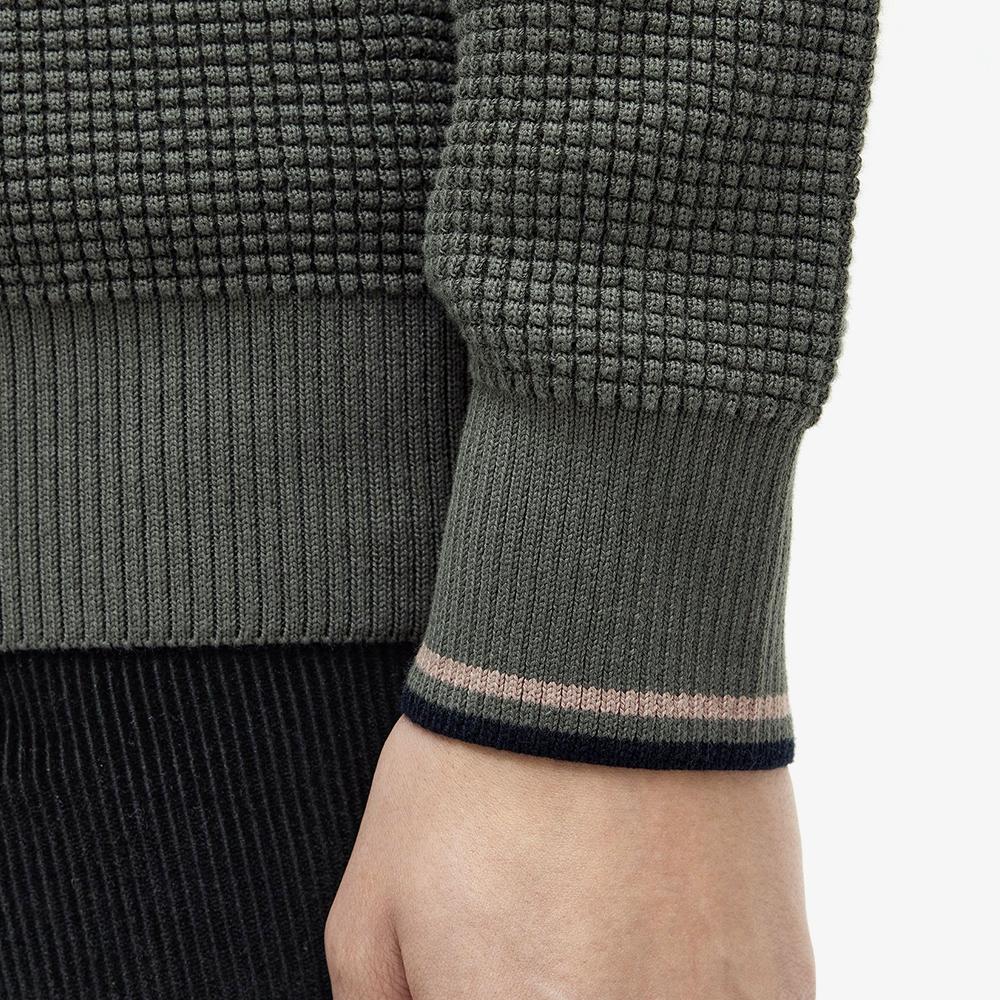 Fred Perry [Sharp] Waffle Stitch Knit (638) Afpm2436507-638