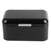Portable Iron Metal Bread Box With Lid Red/Blue/Black Bread Keeper Container Bread Storage Container Travel Use
